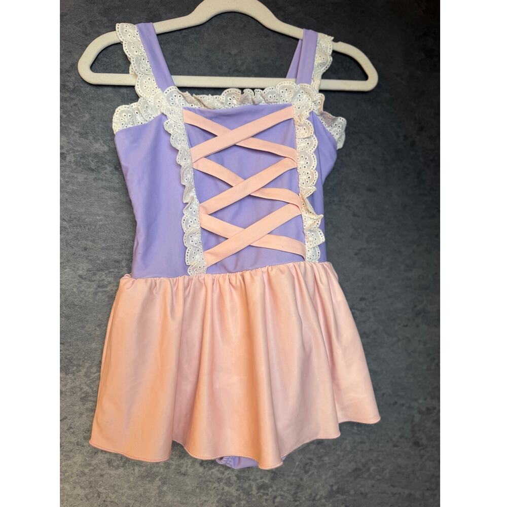 Only Little Once - Rapunzel-inspired swimsuit Size 6/7